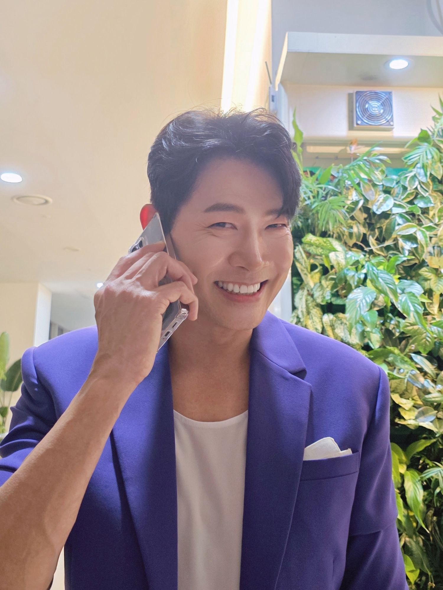 Recent activity shot of Kim Yongpil