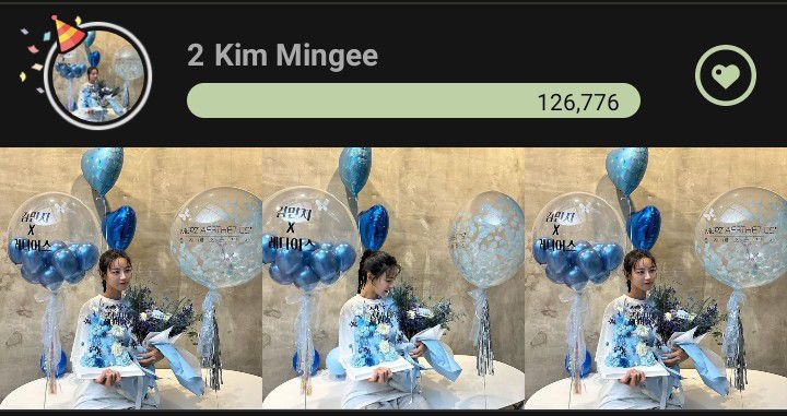 粉絲拍下的Kim Mingee瞬間