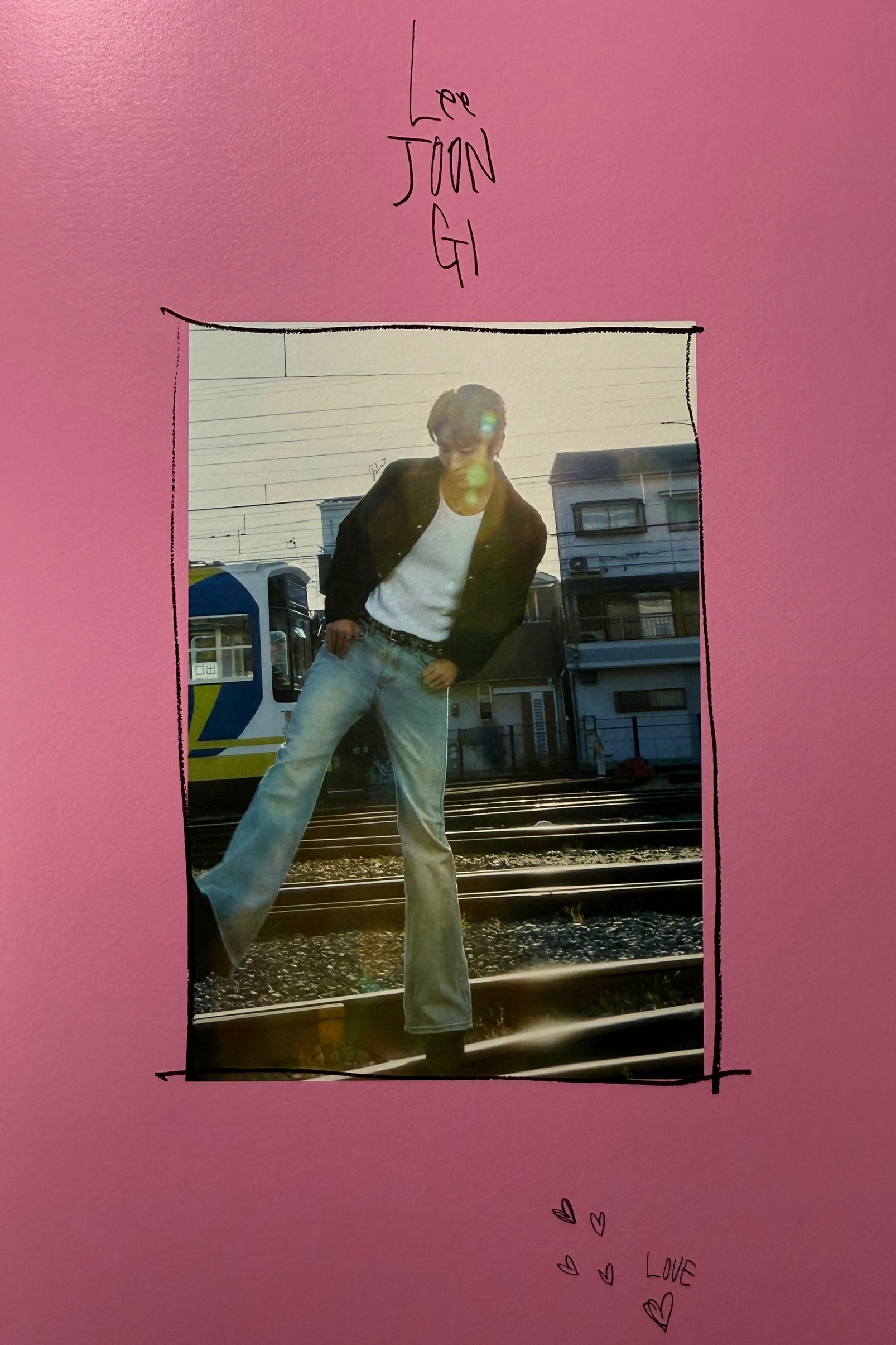 Momen yang diabadikan oleh penggemar Lee Joongi