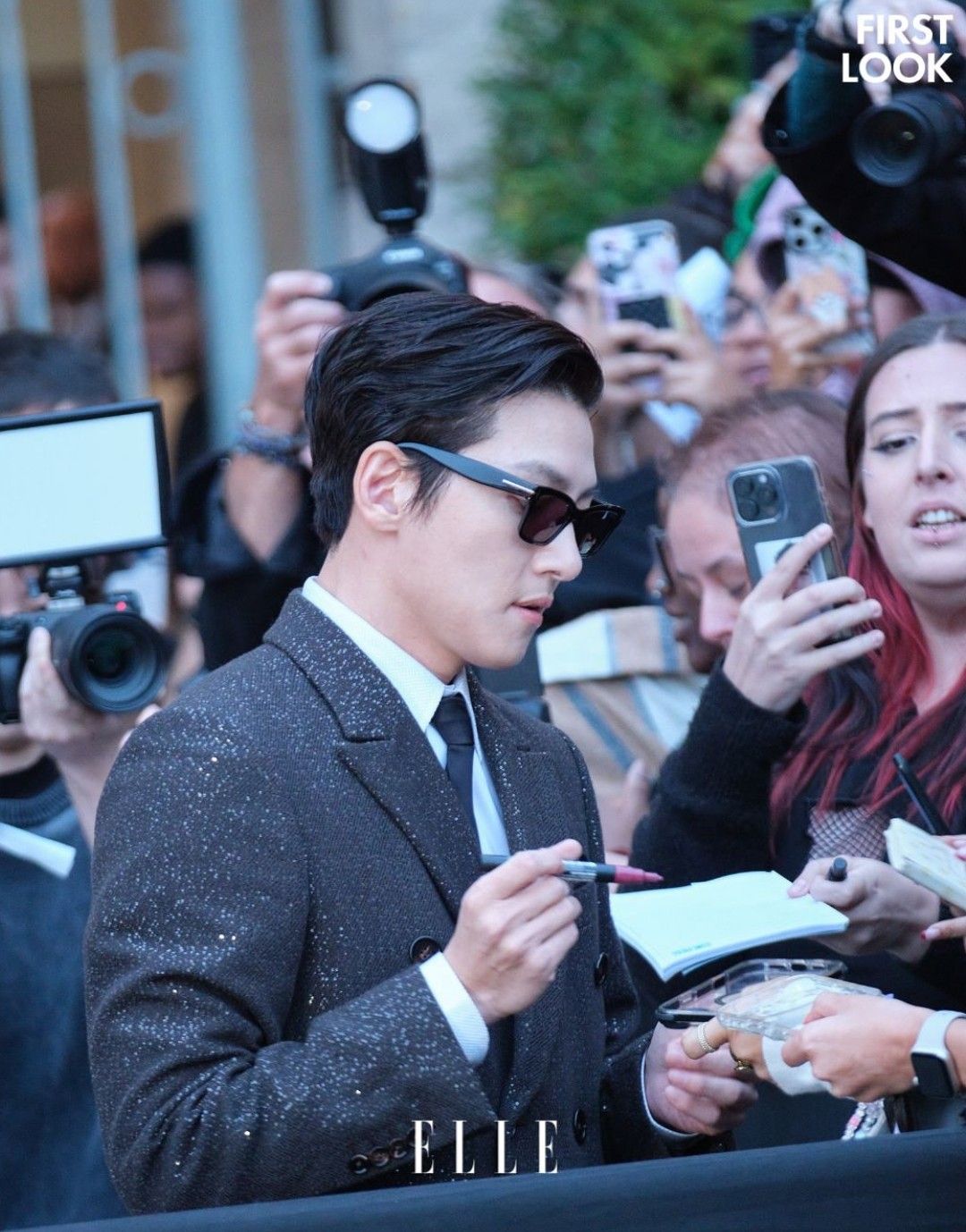 A moment captured by a fan of Ji Changwook