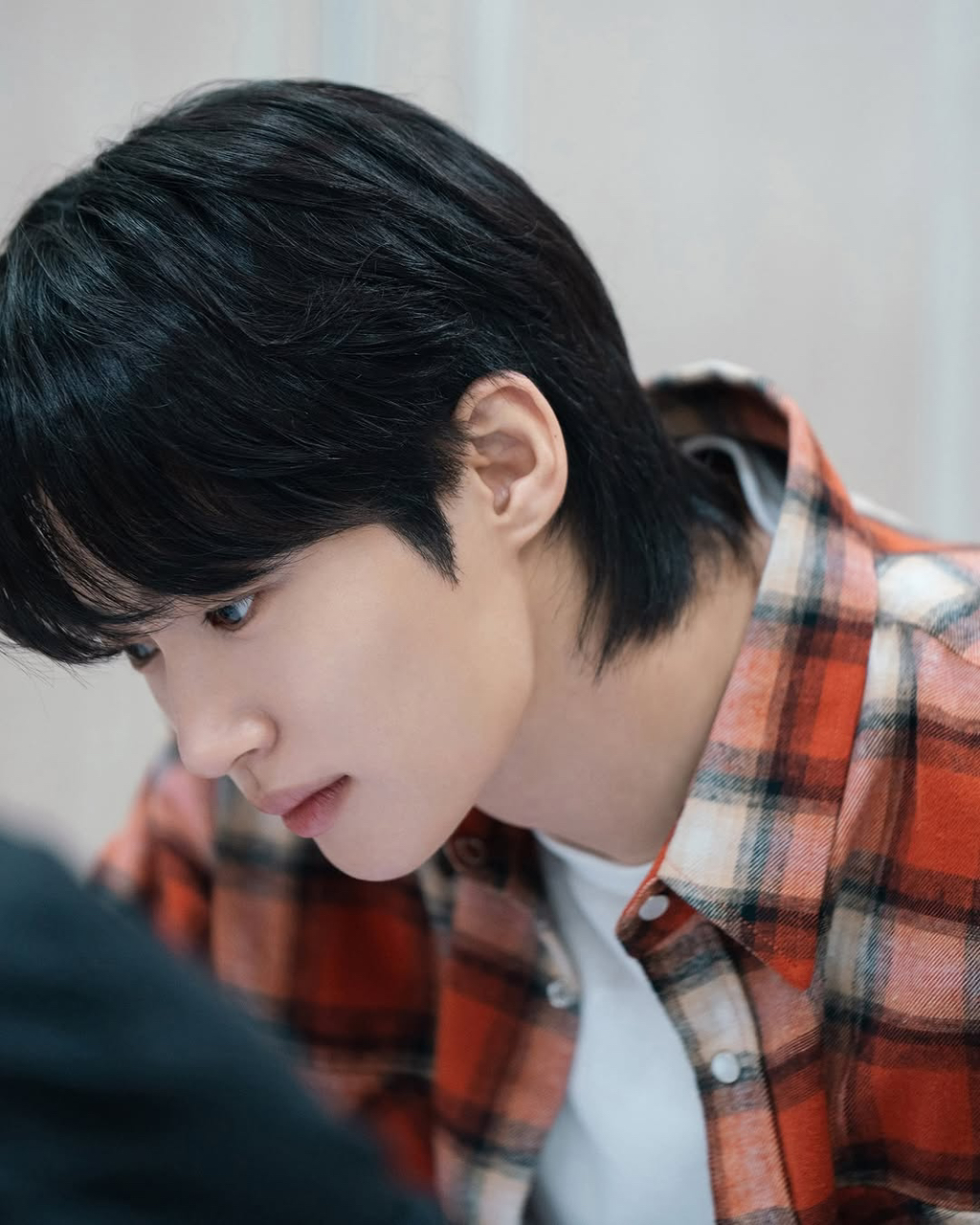 A moment captured by a fan of Byeon Wooseok