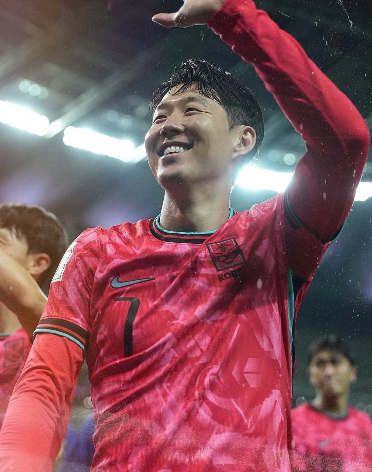 Behind-the-scenes cut of Son Heungmin
