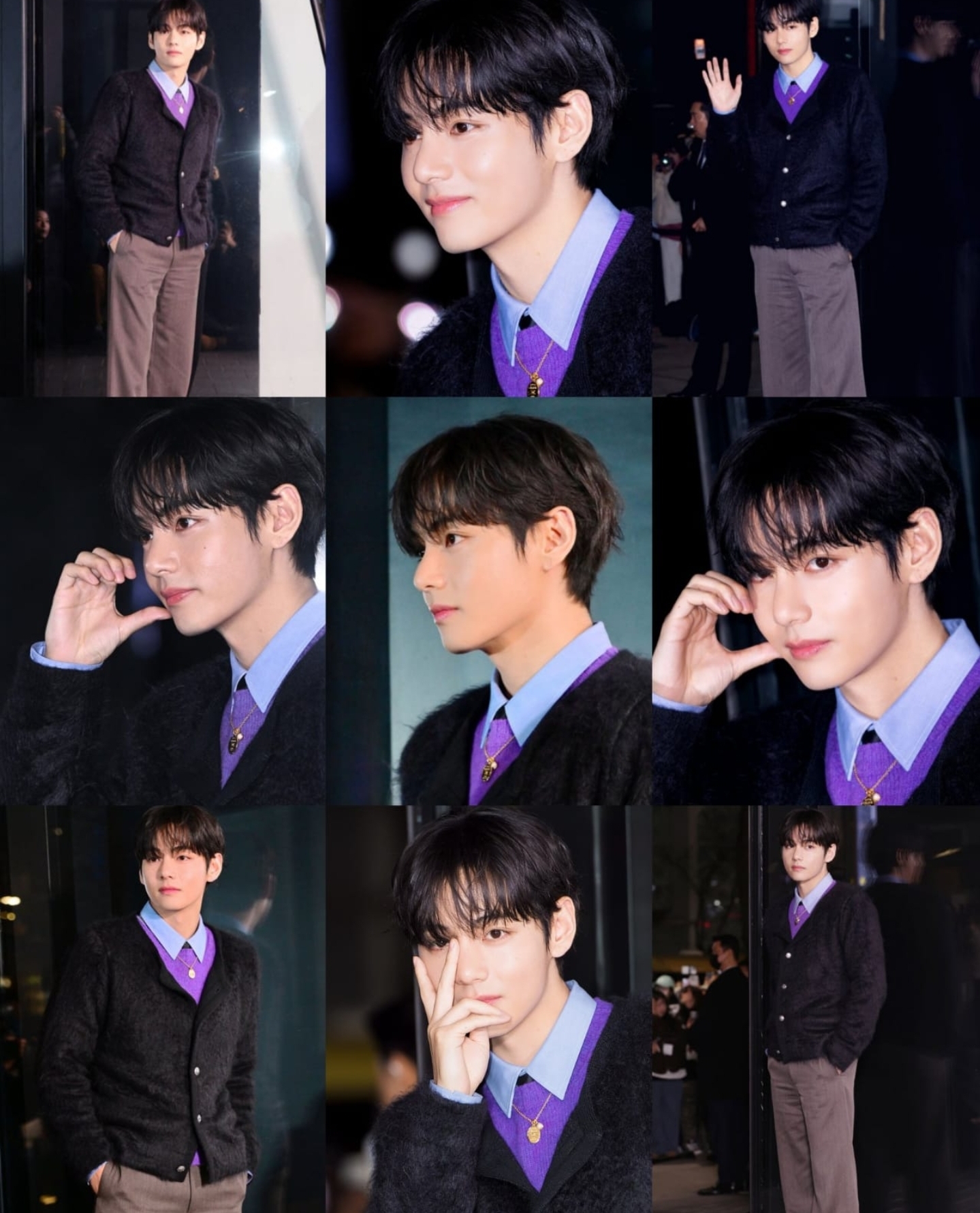 A moment captured by a fan of Kim Taehyung (V)