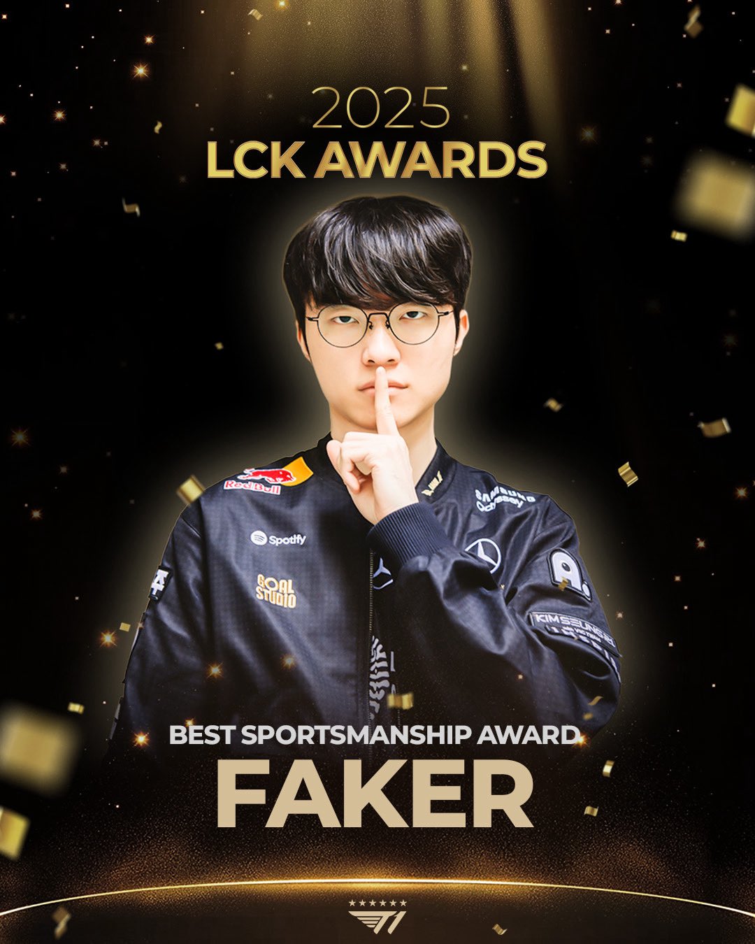 A moment captured by a fan of Faker