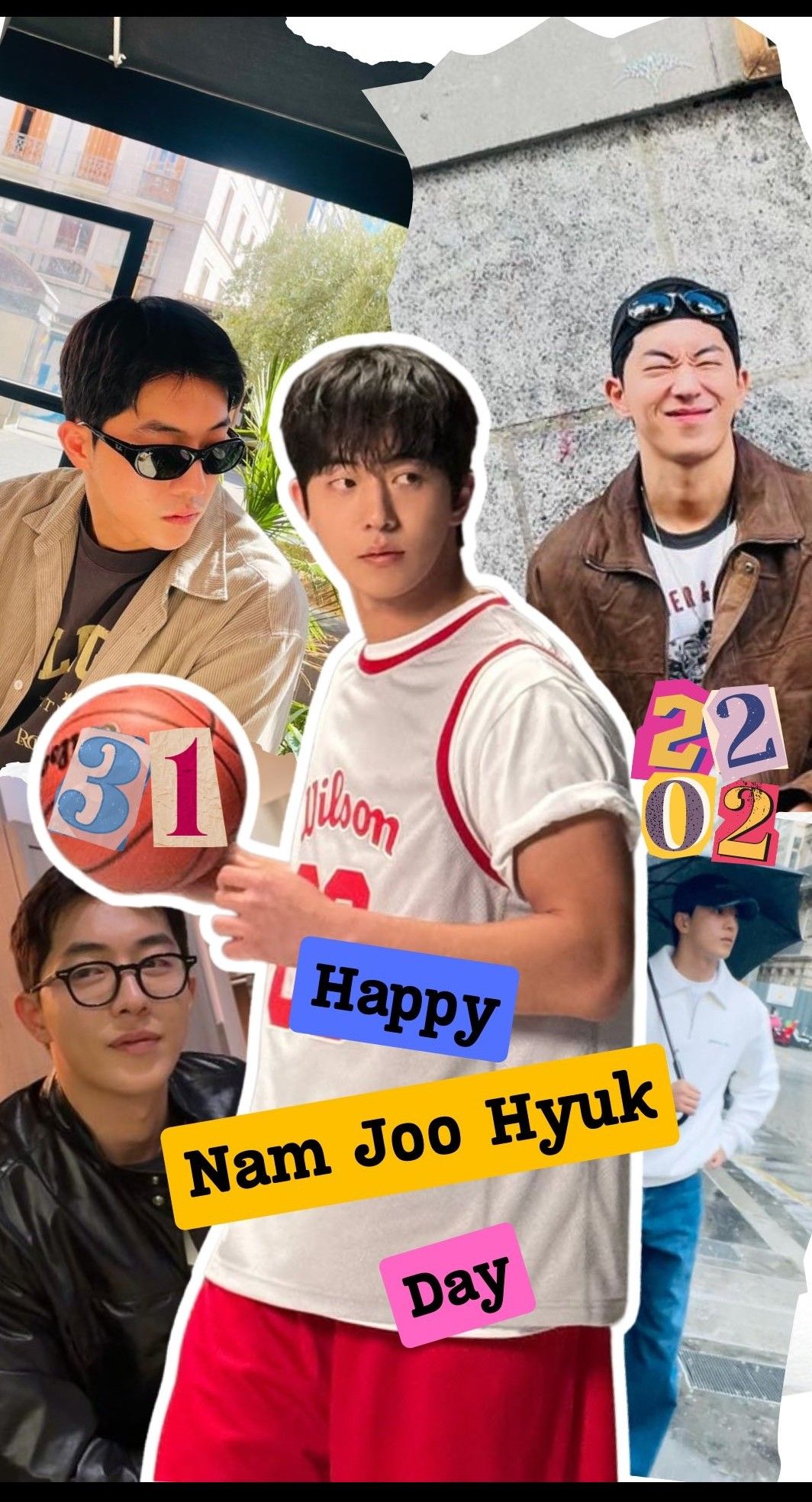 Emotional wallpaper shared by fans for Nam Joohyuk
