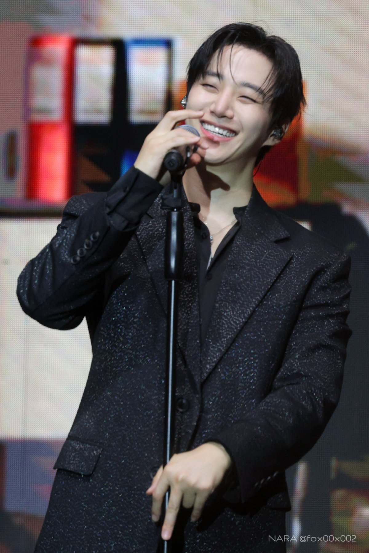 粉絲拍下的李俊昊瞬間