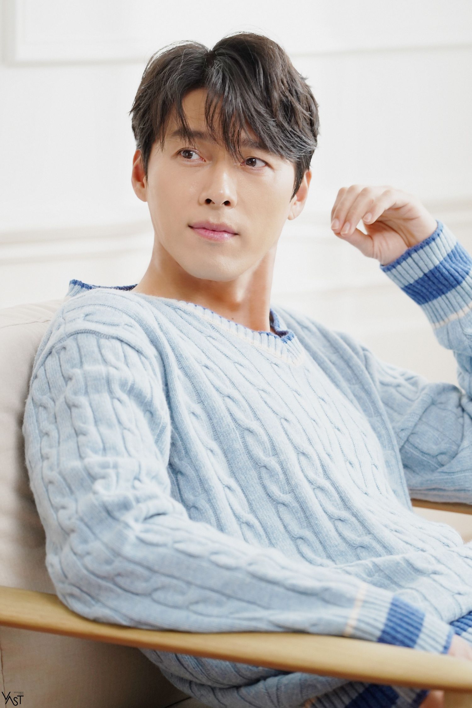 Recent activity shot of Hyun Bin