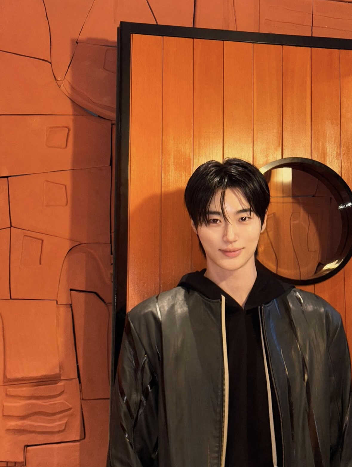 A moment captured by a fan of Byeon Wooseok