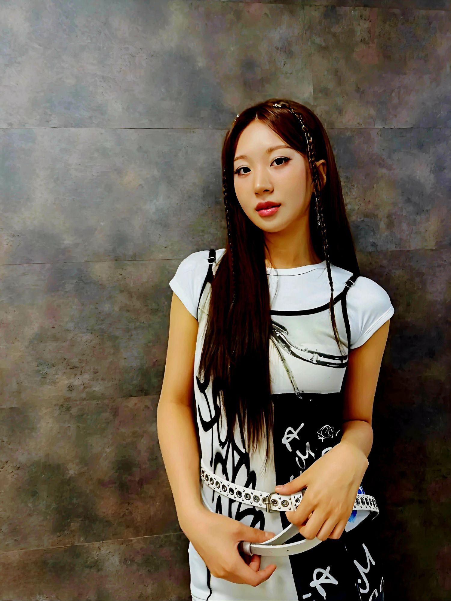 Behind-the-scenes cut of Jung Seul
