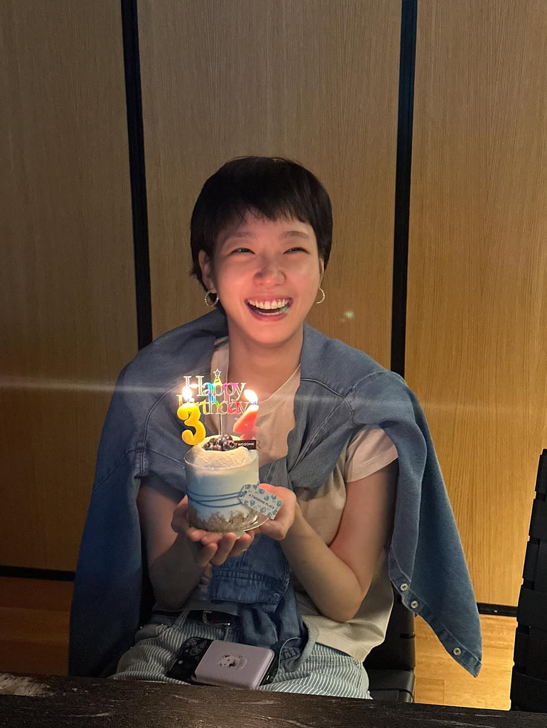 Recent activity shot of Kim Goeun