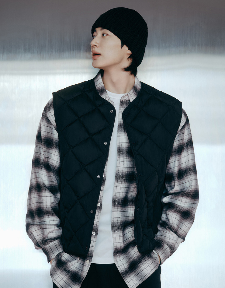 Recent activity shot of Byeon Wooseok