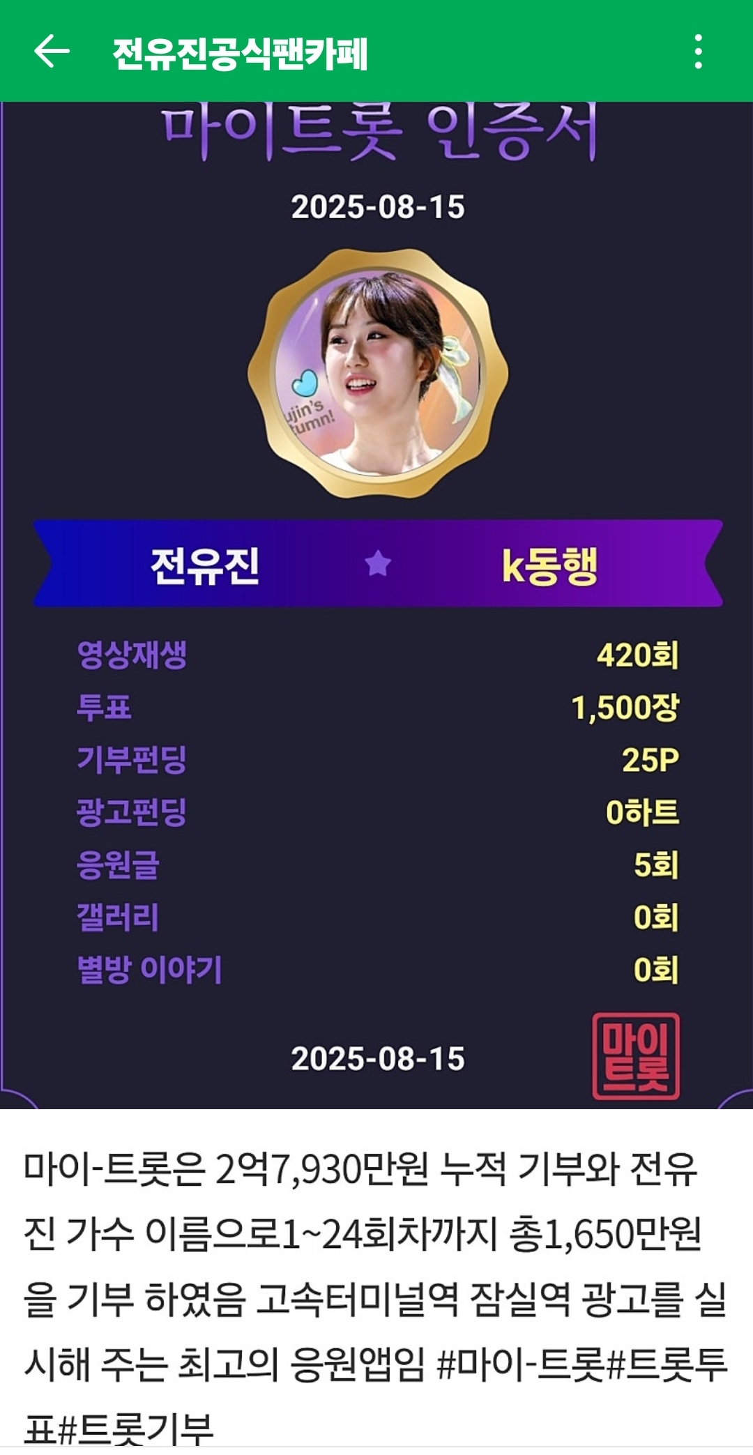 Today's popular wallpaper in Jeon Yujin community