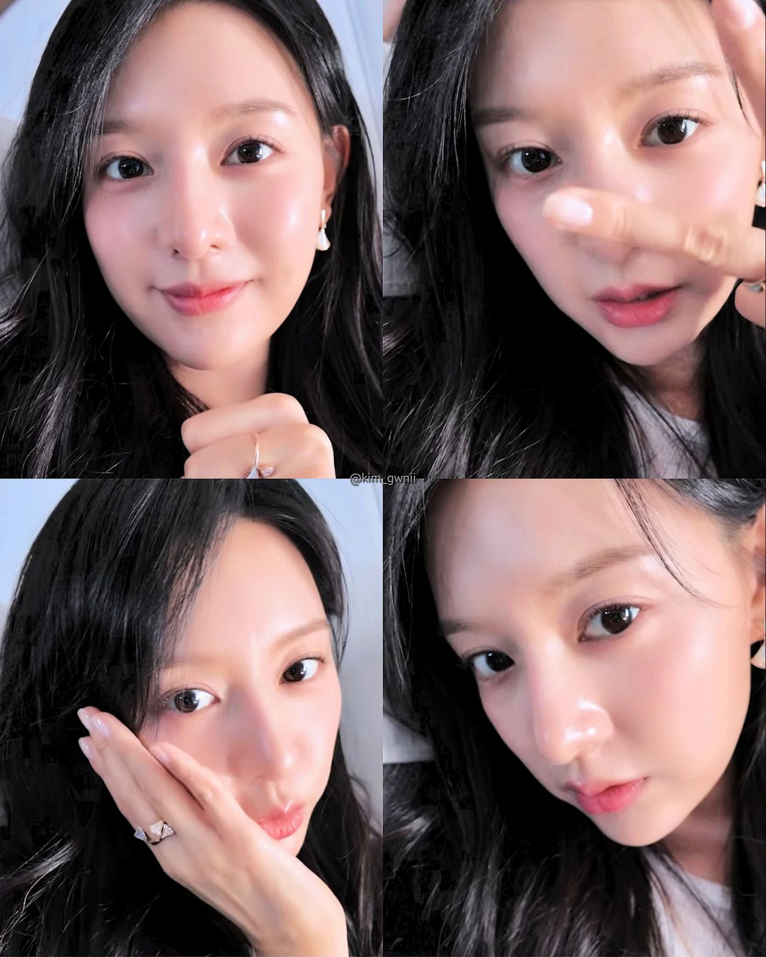 A moment captured by a fan of Kim Jiwon