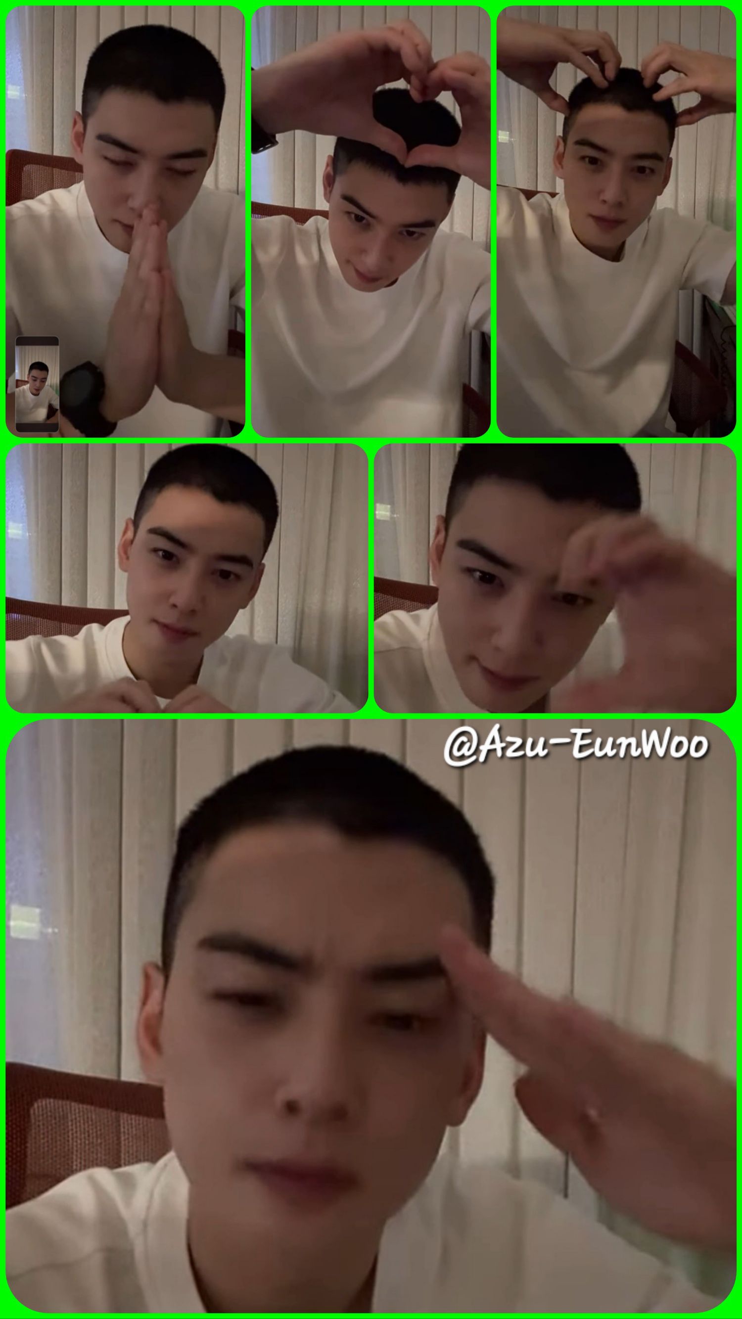 Wallpaper spesial buatan penggemar Cha Eunwoo