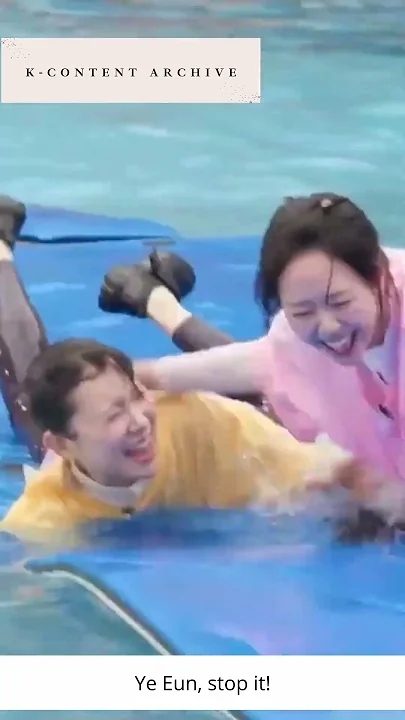 송지효의 비하인드 컷