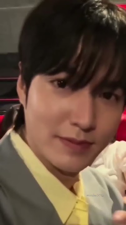 Emotional wallpaper shared by fans for Lee Minho