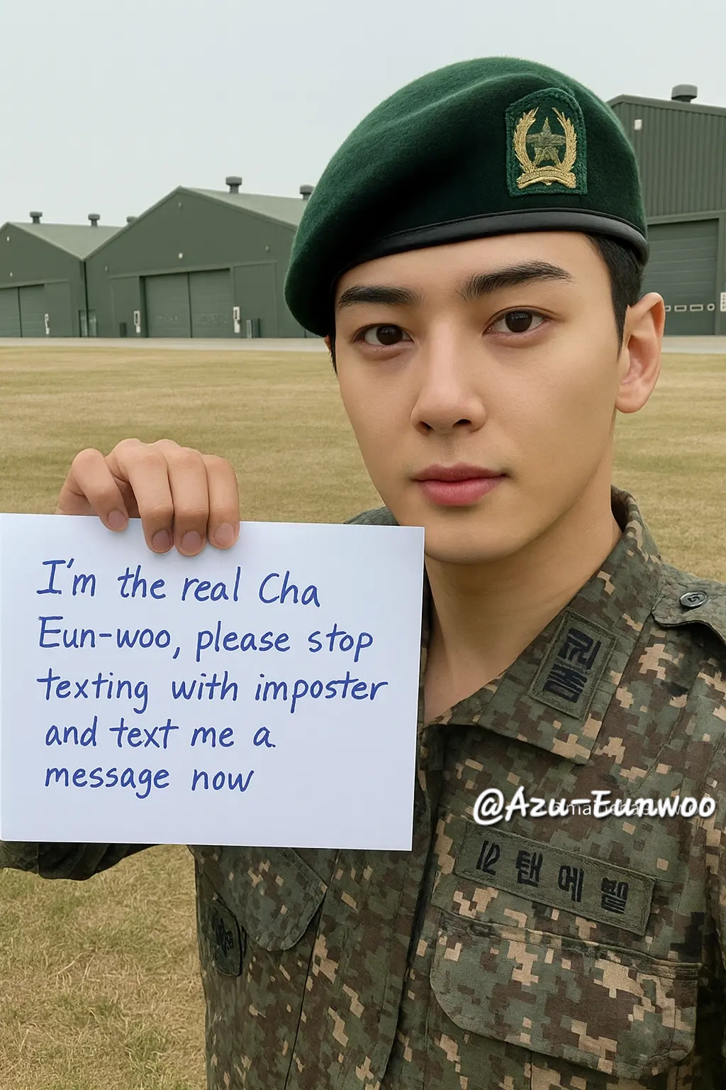 チャ・ウヌのビハインドカット