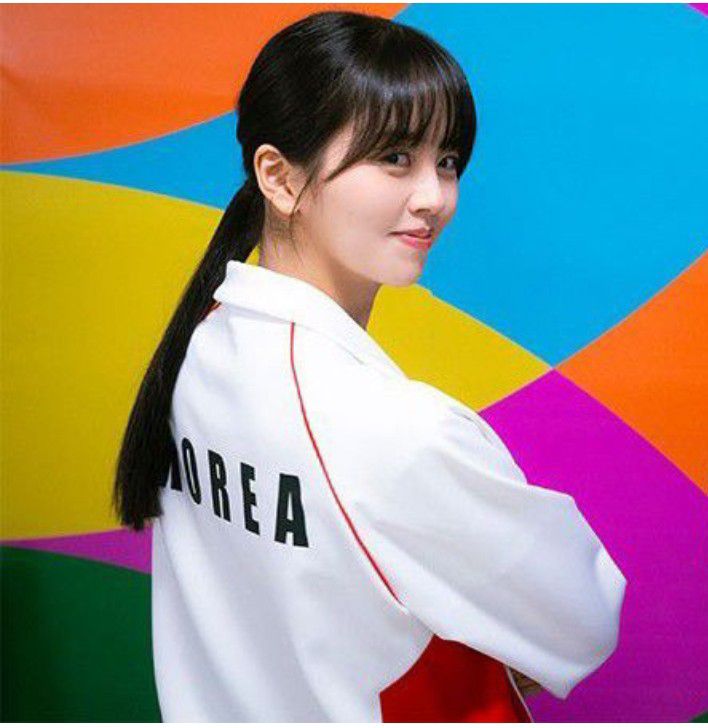 Behind-the-scenes cut of Kim Sohyun
