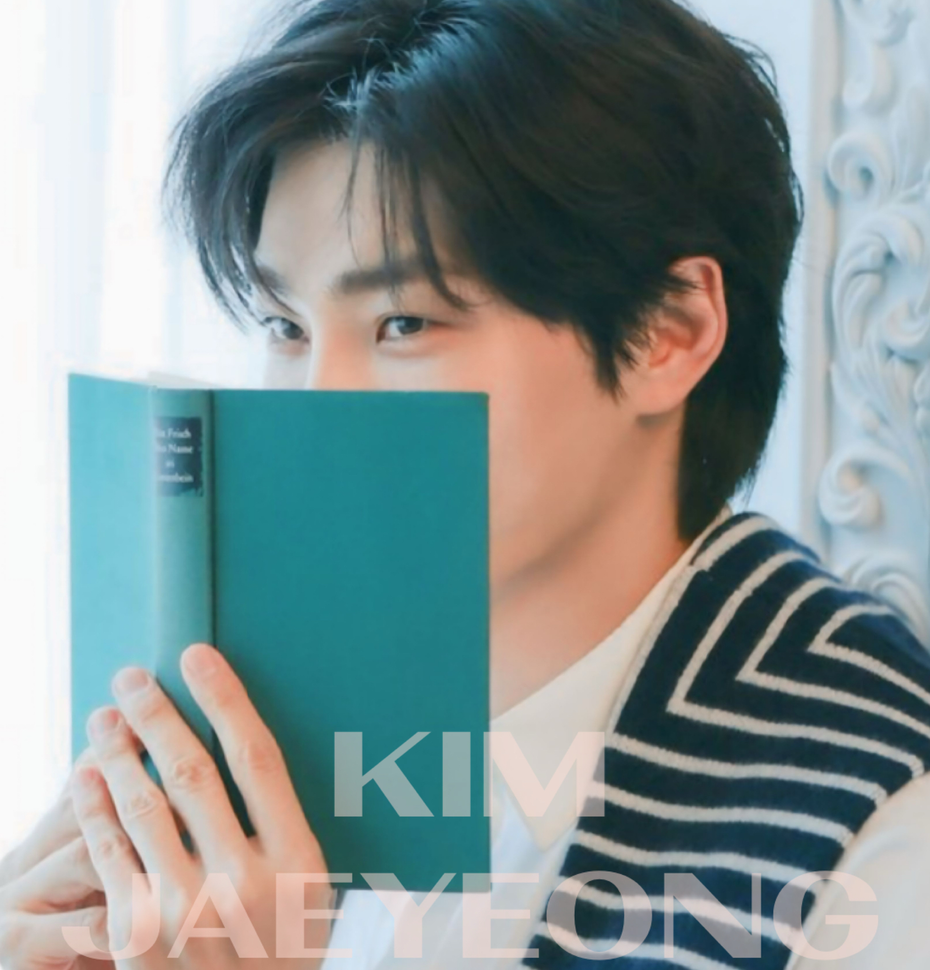 Behind-the-scenes cut of Kim Jaeyoung