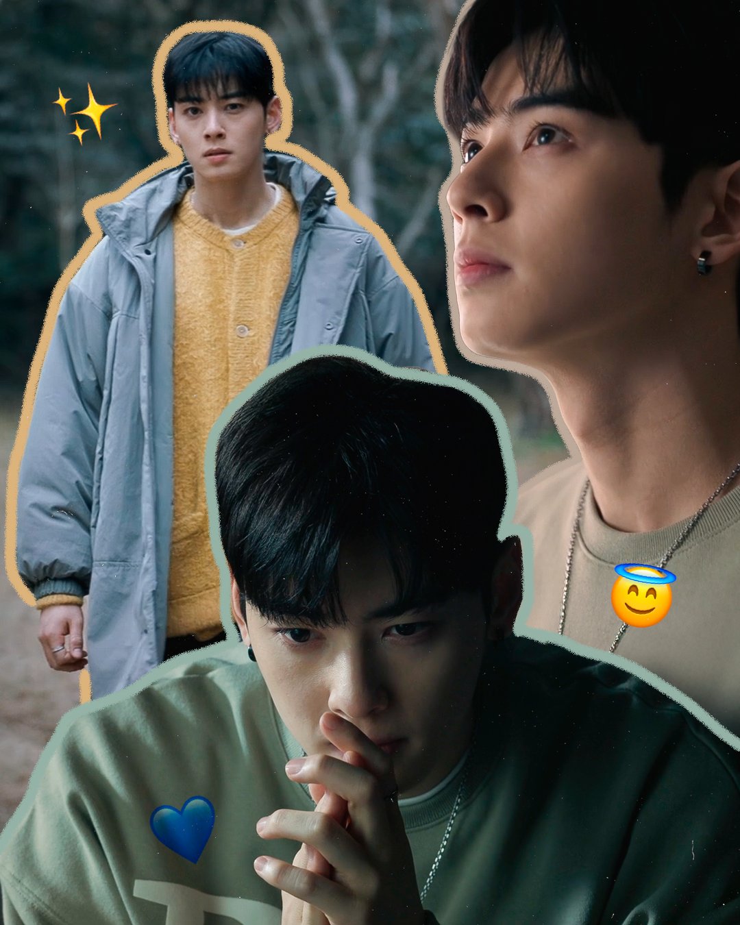 A moment captured by a fan of Cha Eunwoo