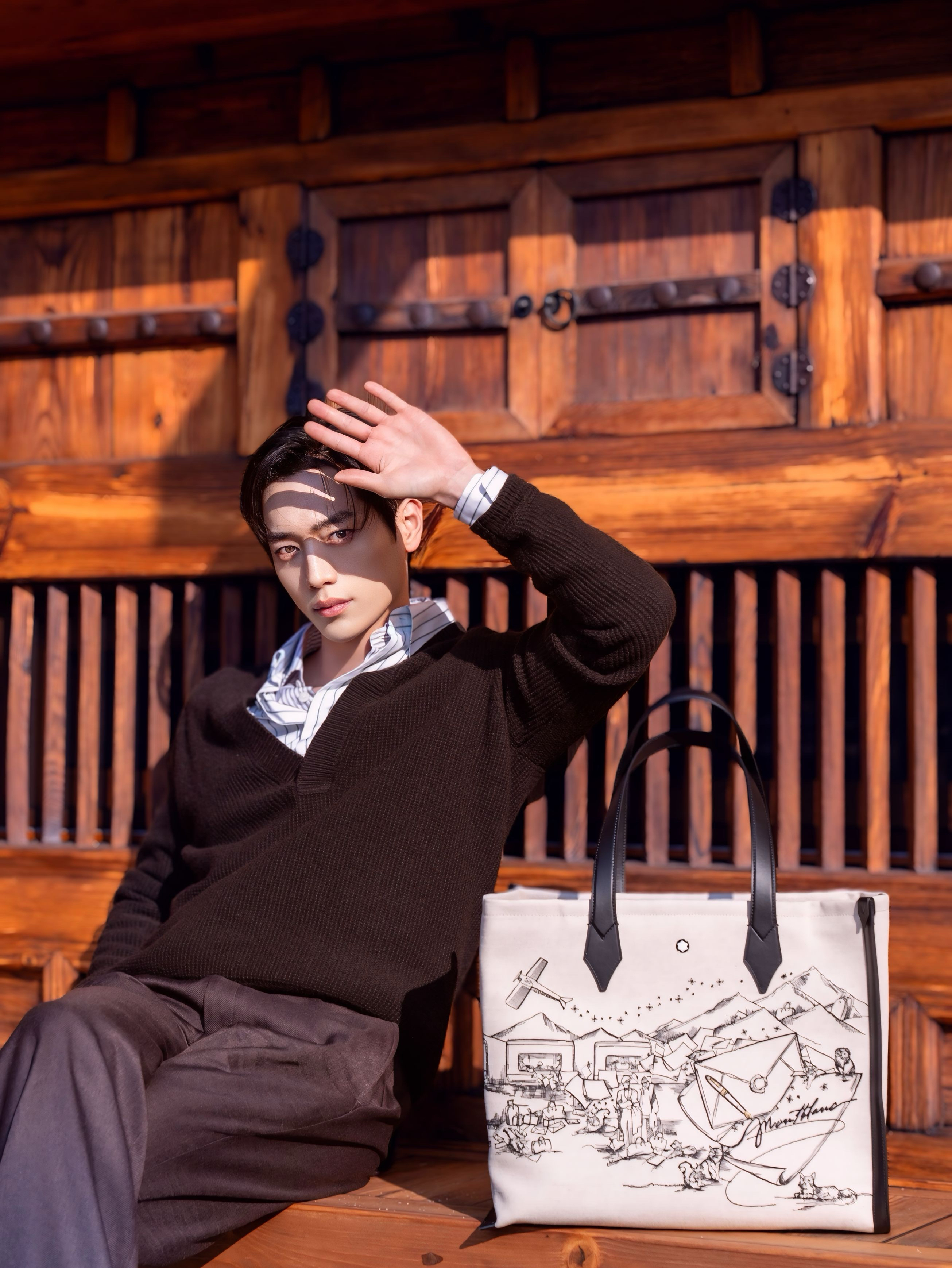 Behind-the-scenes cut of Seo Kangjoon