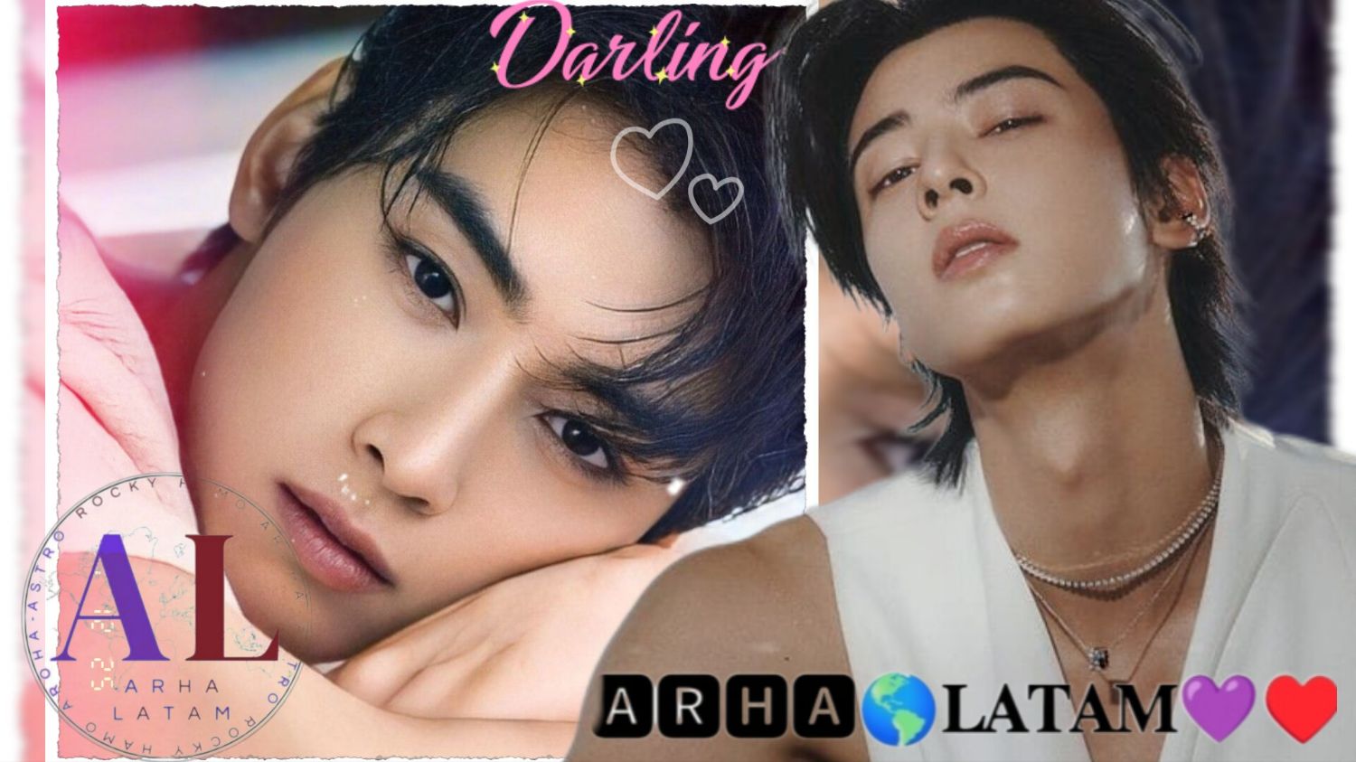 Behind-the-scenes cut of Cha Eunwoo