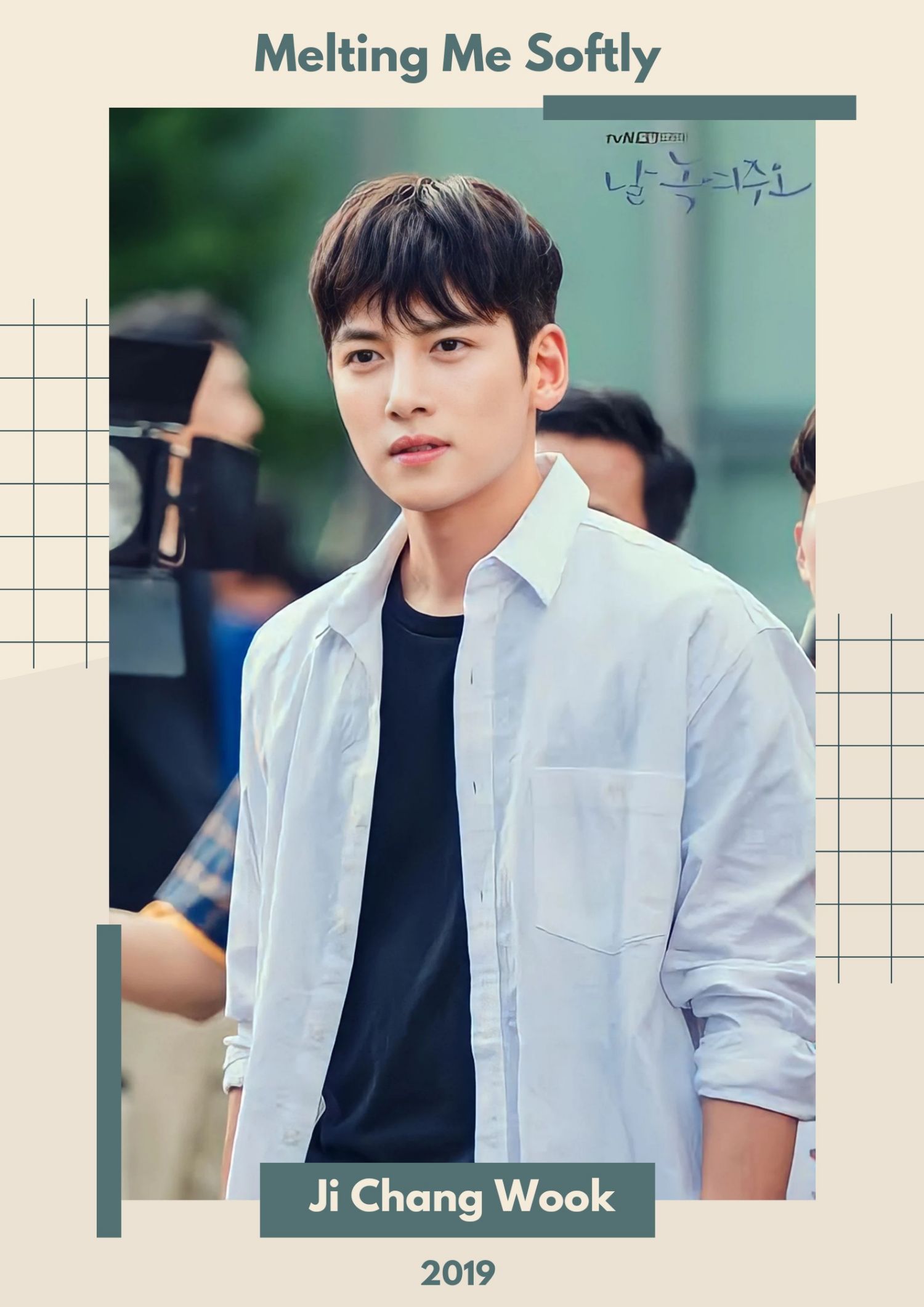 Behind-the-scenes cut of Ji Changwook