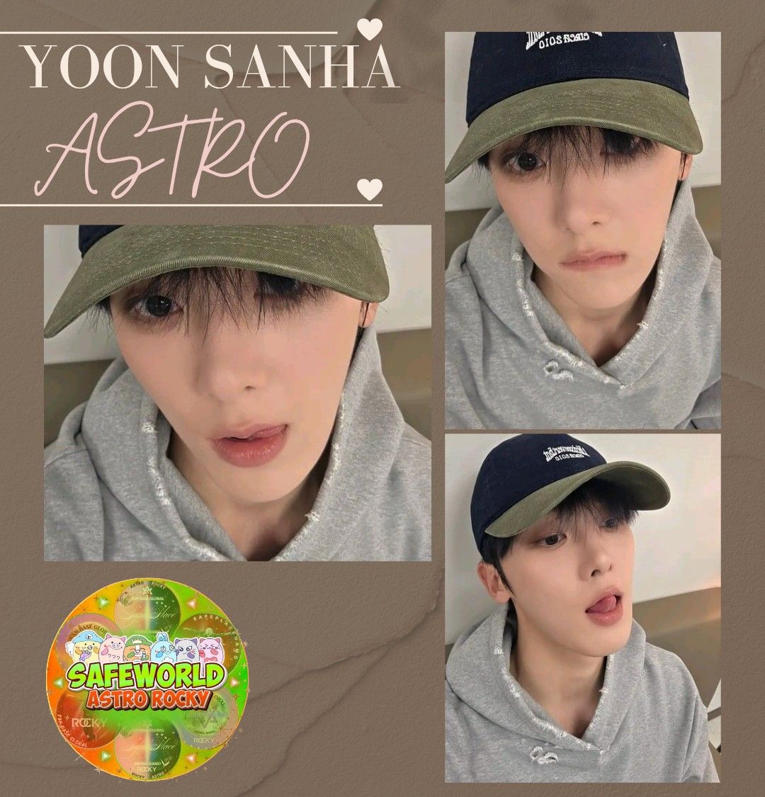 Behind-the-scenes cut of Yoon Sanha