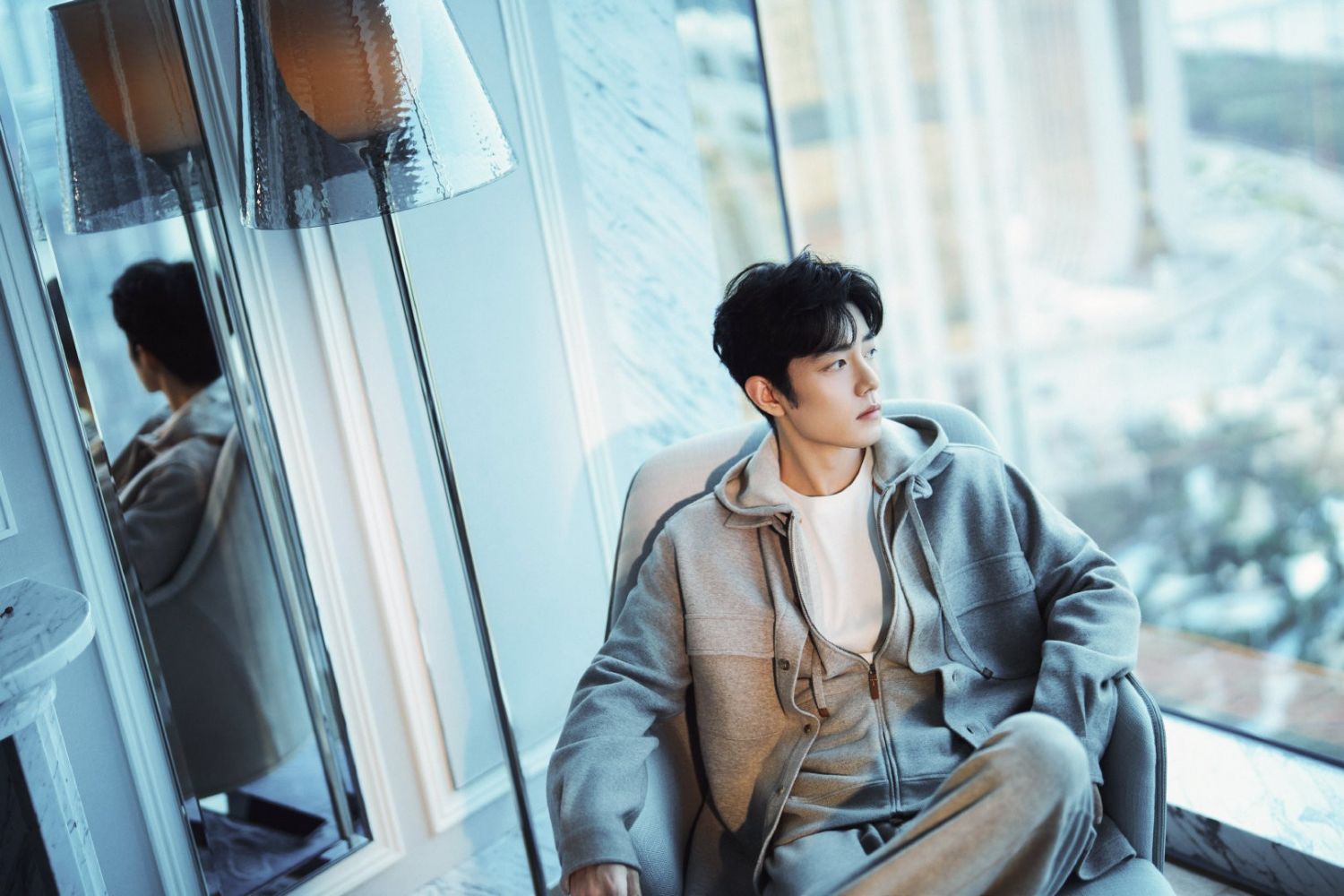 Recent activity shot of Xiao Zhan