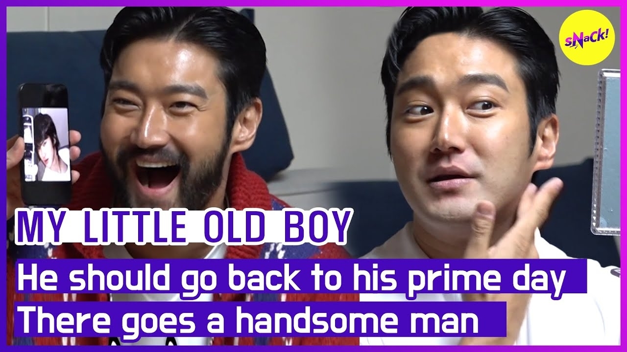 Behind-the-scenes cut of Choi Siwon