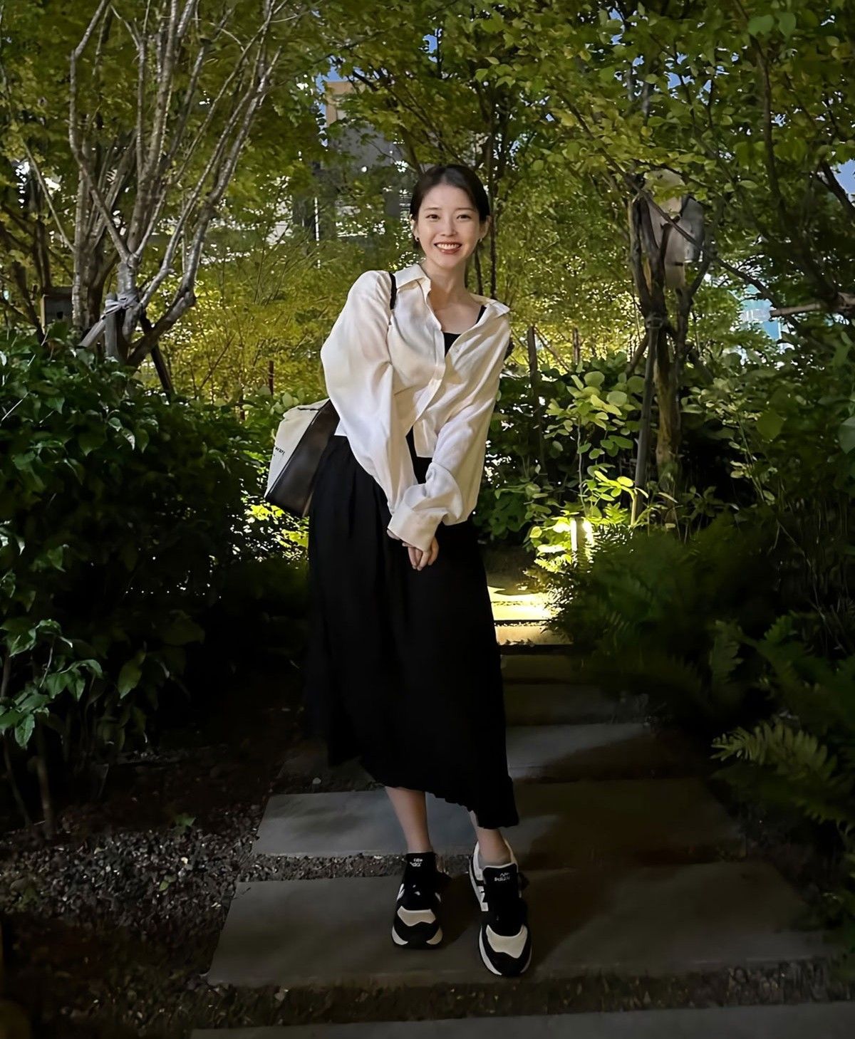 A moment captured by a fan of IU