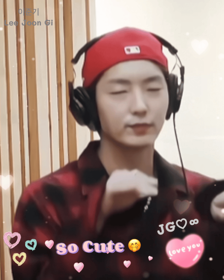 Behind-the-scenes cut of Lee Joongi