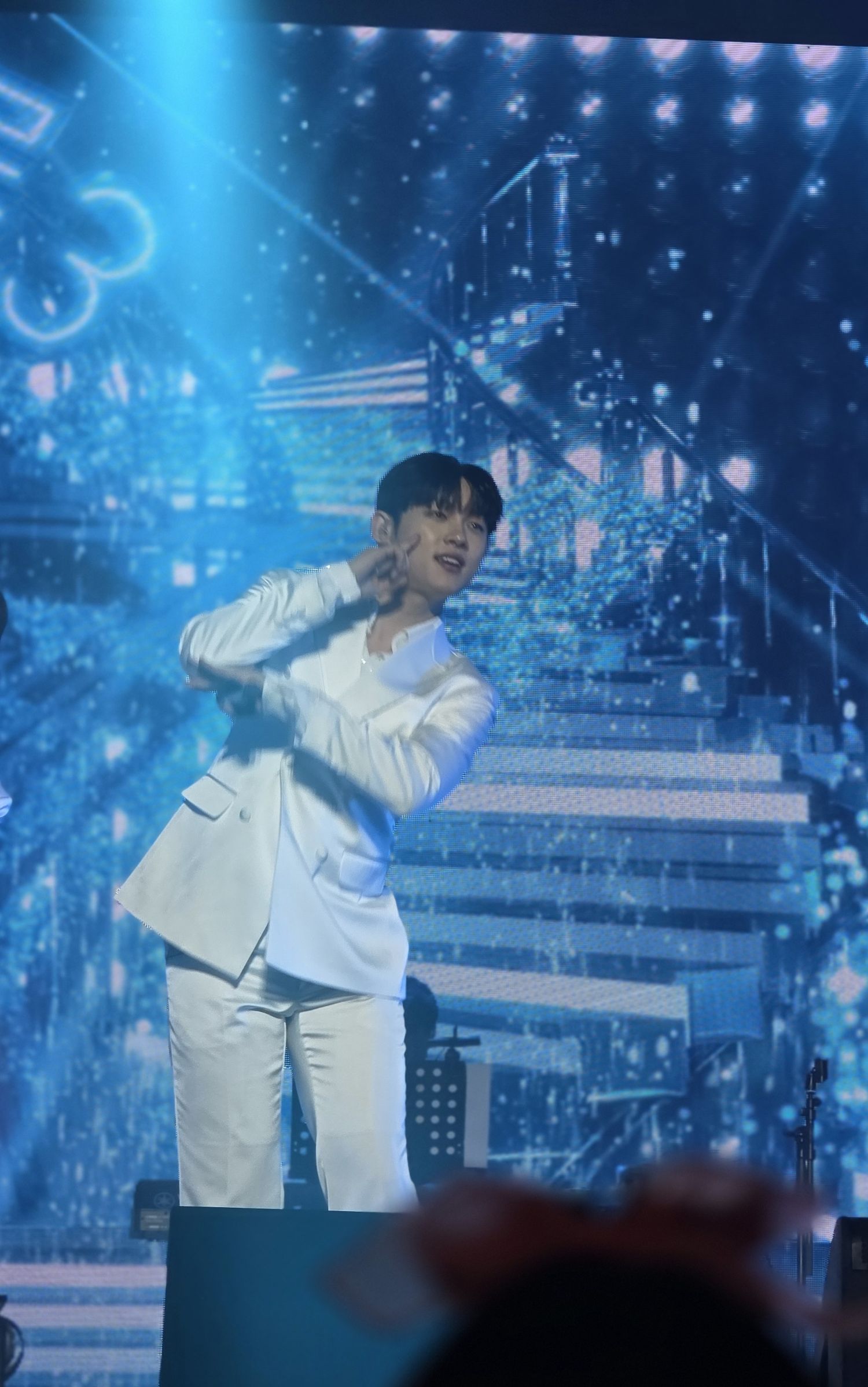 A moment captured by a fan of Choi Jaemyeong