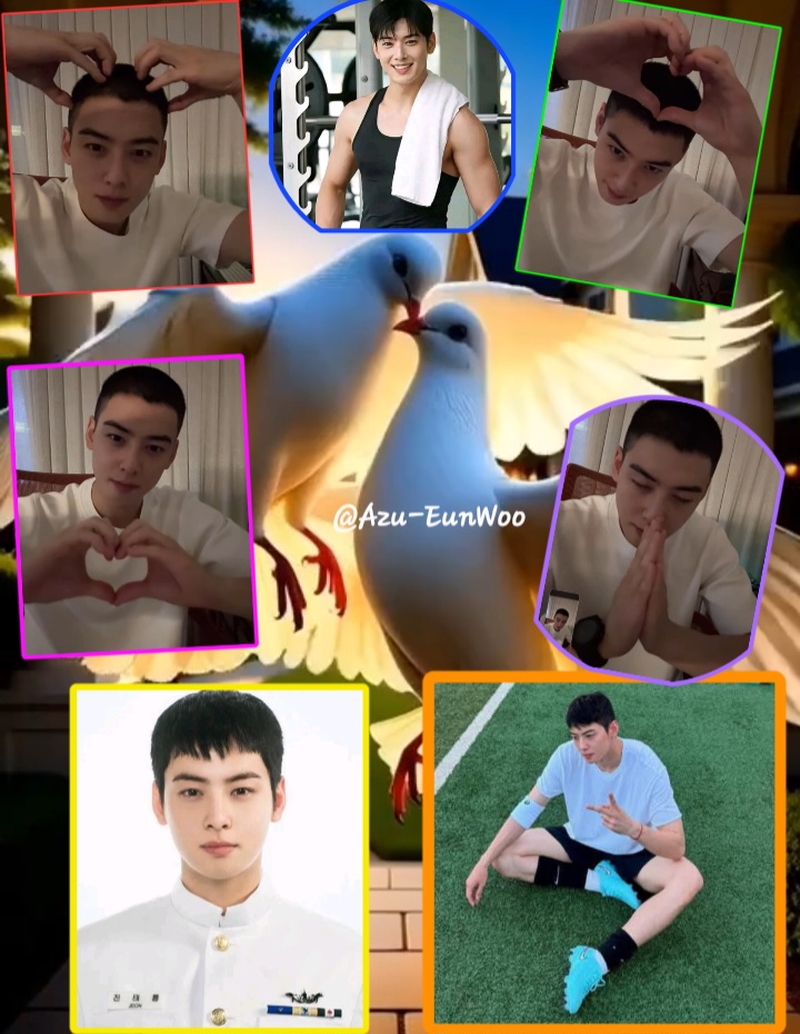 Behind-the-scenes cut of Cha Eunwoo