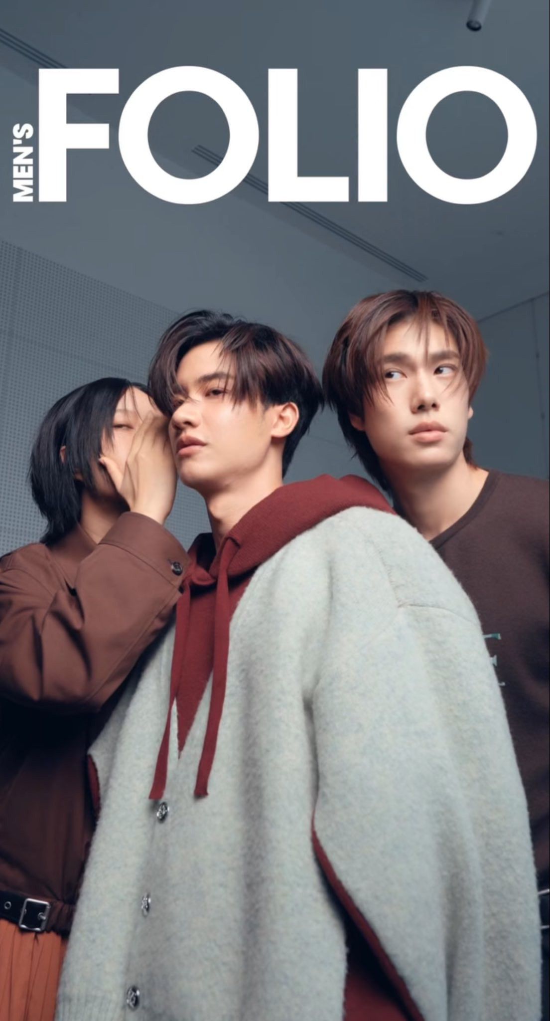 Emotional wallpaper shared by fans for Tay Tawan Vihokratana