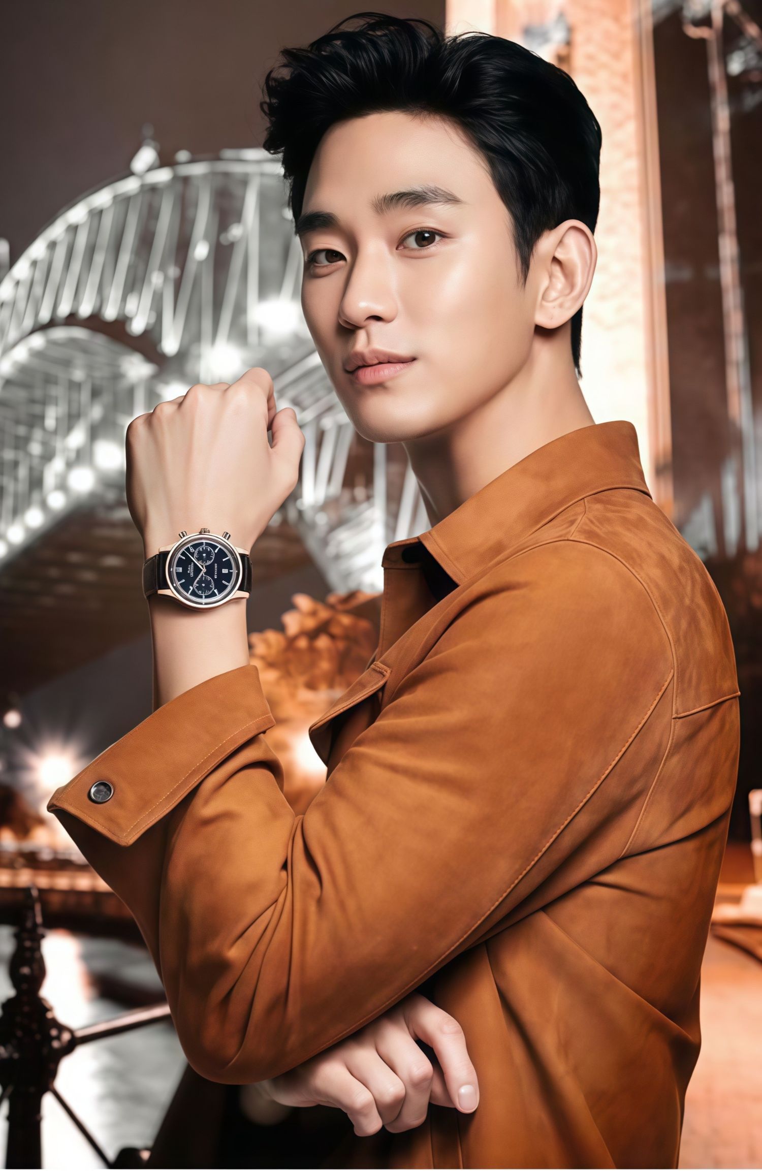 A moment captured by a fan of Kim Soohyun