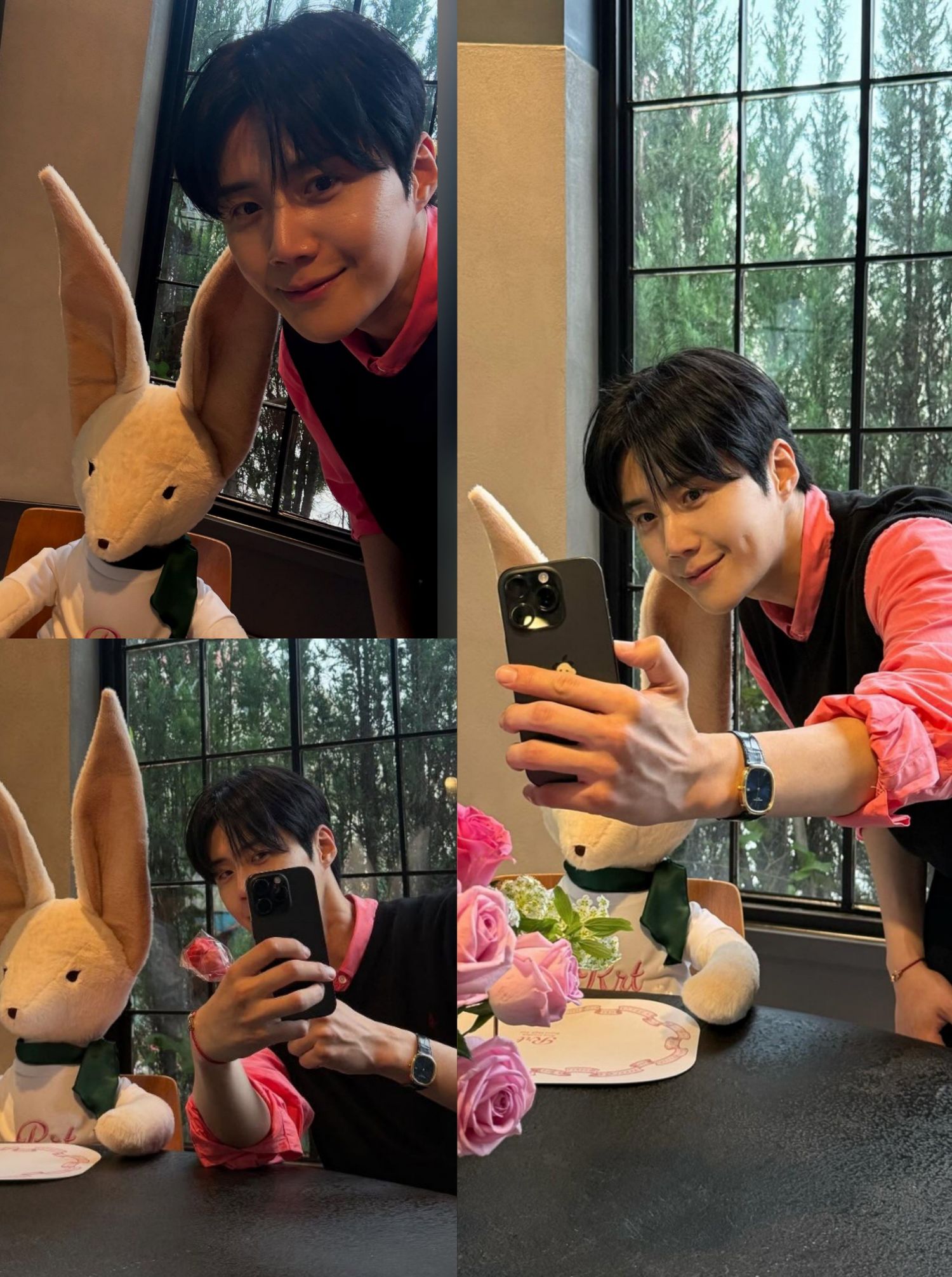 Behind-the-scenes cut of Kim Seonho