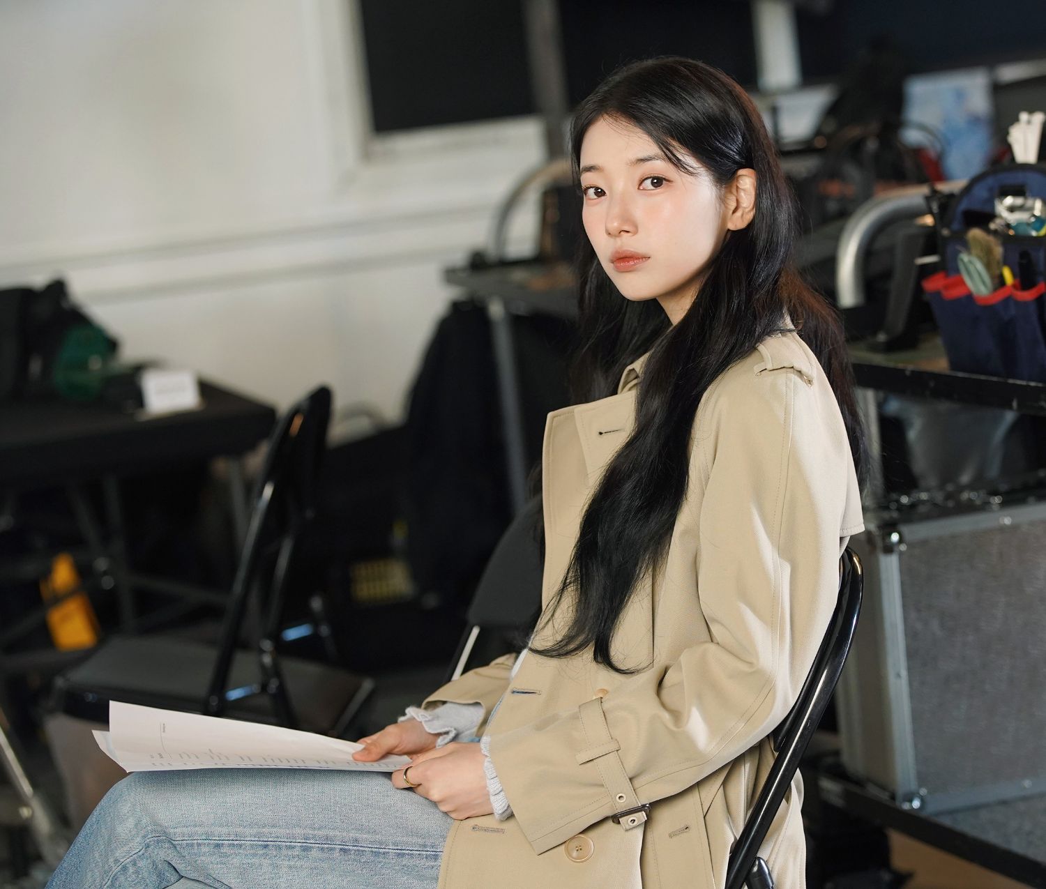 粉絲拍下的裴秀智瞬間