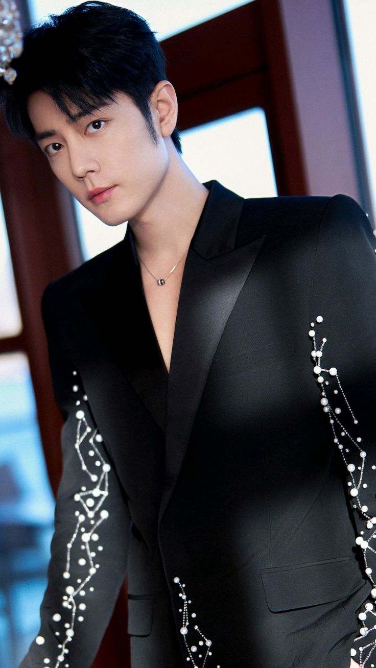 Special wallpaper made by Xiao Zhan's fans