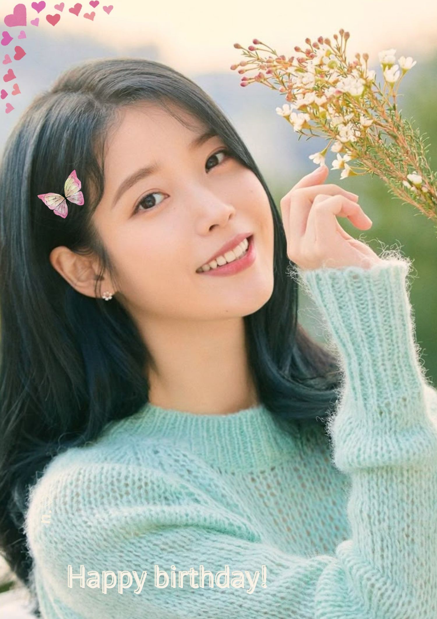 Behind-the-scenes cut of IU