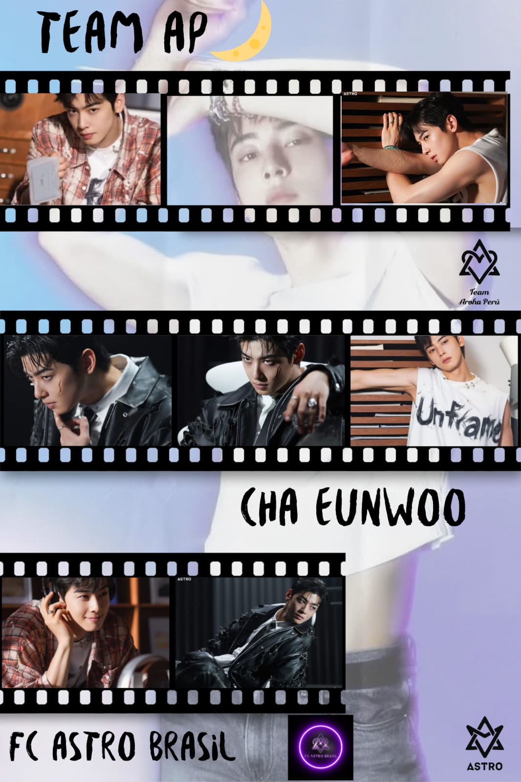 Behind-the-scenes cut of Cha Eunwoo