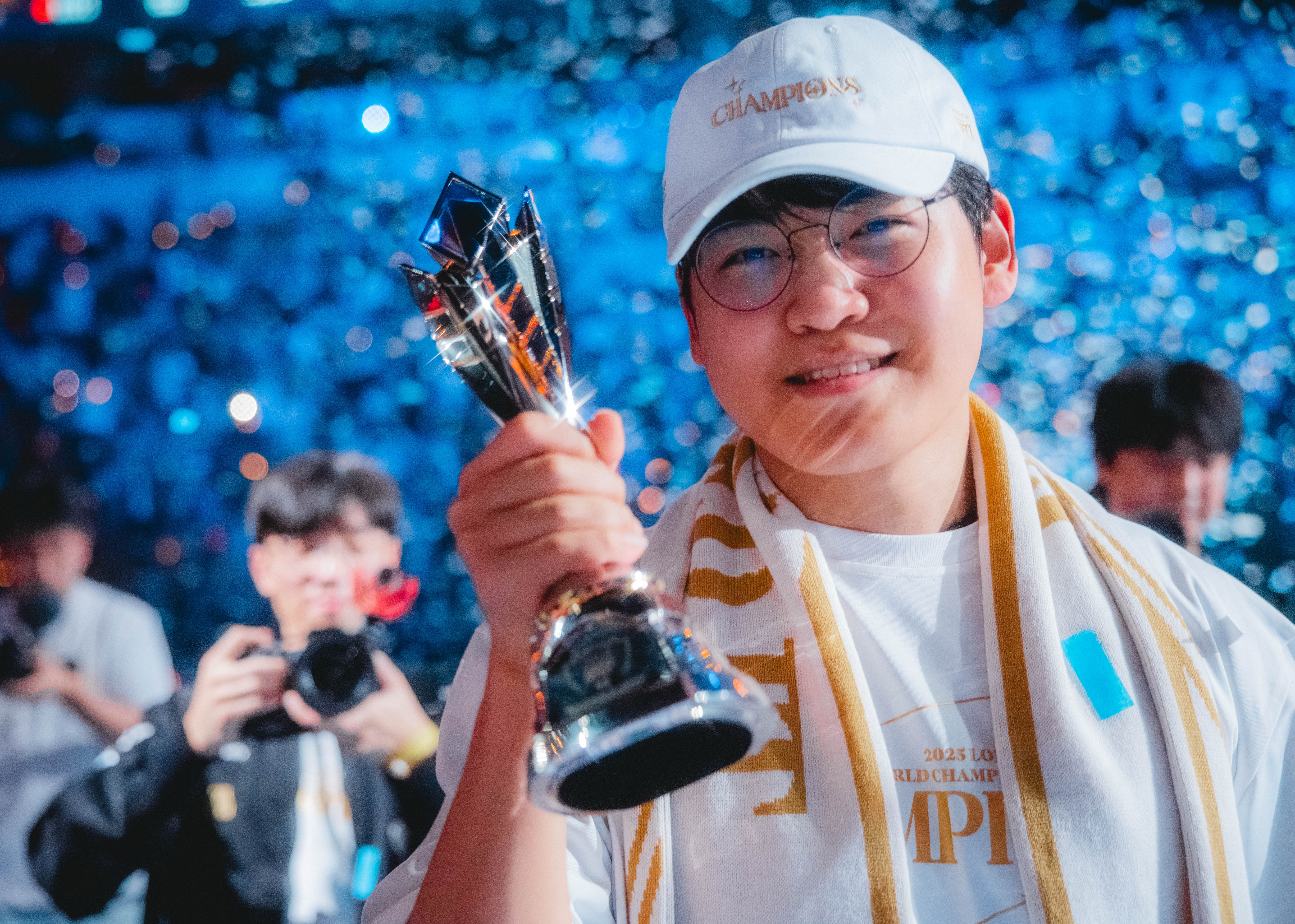 粉絲拍下的Gumayusi瞬間