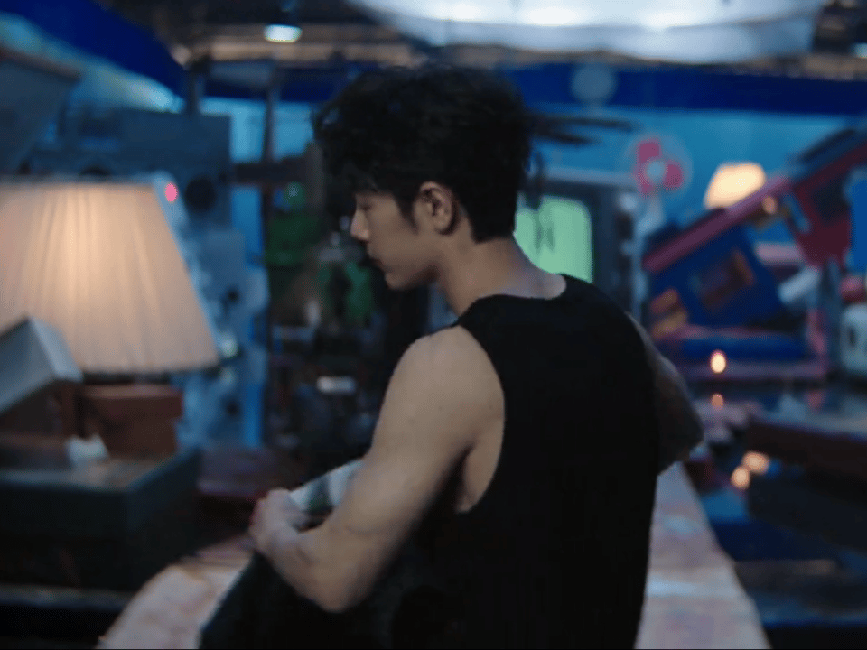 A moment captured by a fan of Xiao Zhan