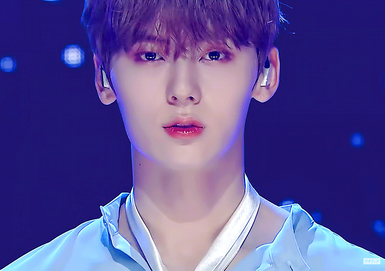 Recent activity shot of Hwang Minhyun