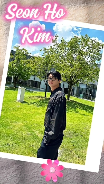 Behind-the-scenes cut of Kim Seonho