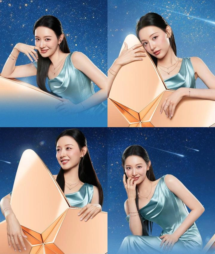 Behind-the-scenes cut of Kim Jiwon