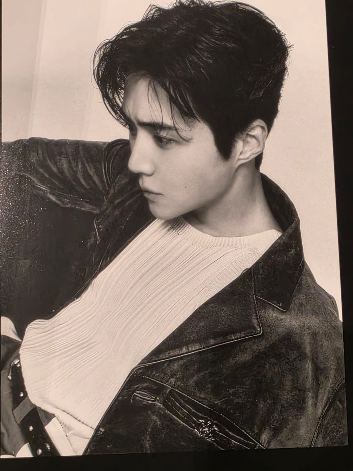 A moment captured by a fan of Kim Seonho