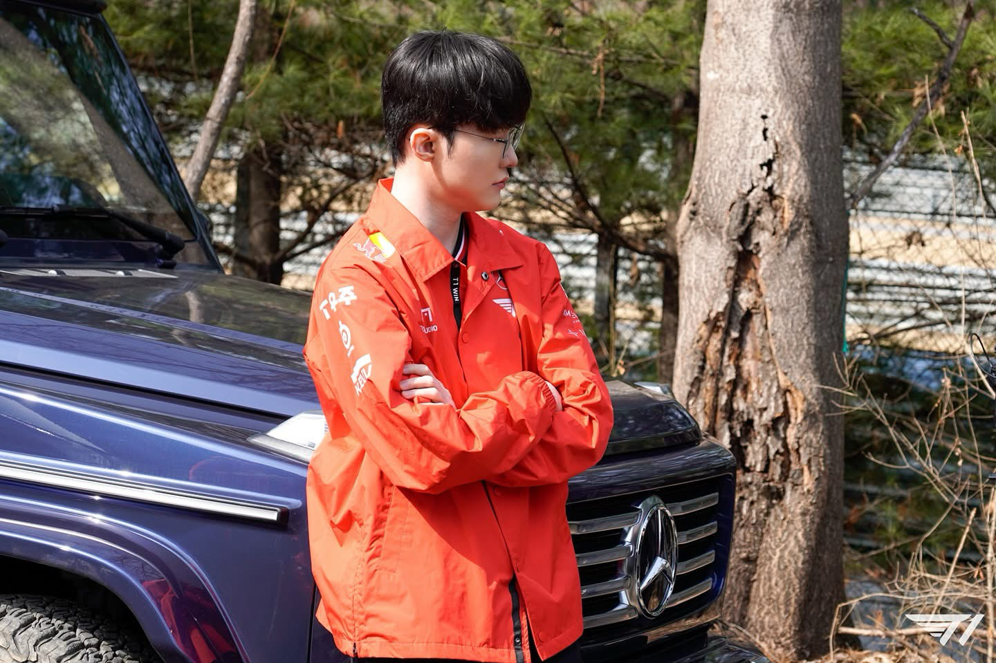 A moment captured by a fan of Faker