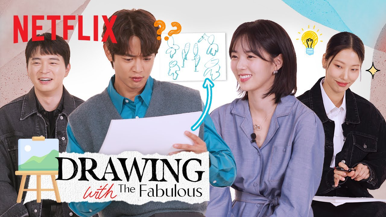 Behind-the-scenes cut of Chae Subin