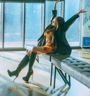 Recent activity shot of Park Minyoung